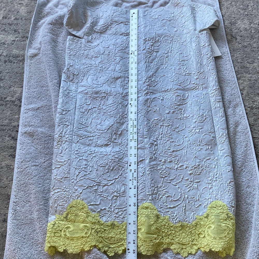Beautiful Silver Charles Nolan New York Dress - Picture 9 of 10